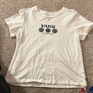 Vans Cream Graphic T-Shirt